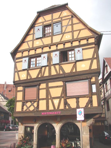 Obernai: maison  colombages